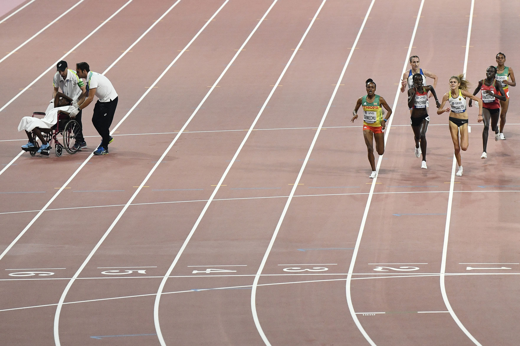 APTOPIX Qatar Athletics Worlds